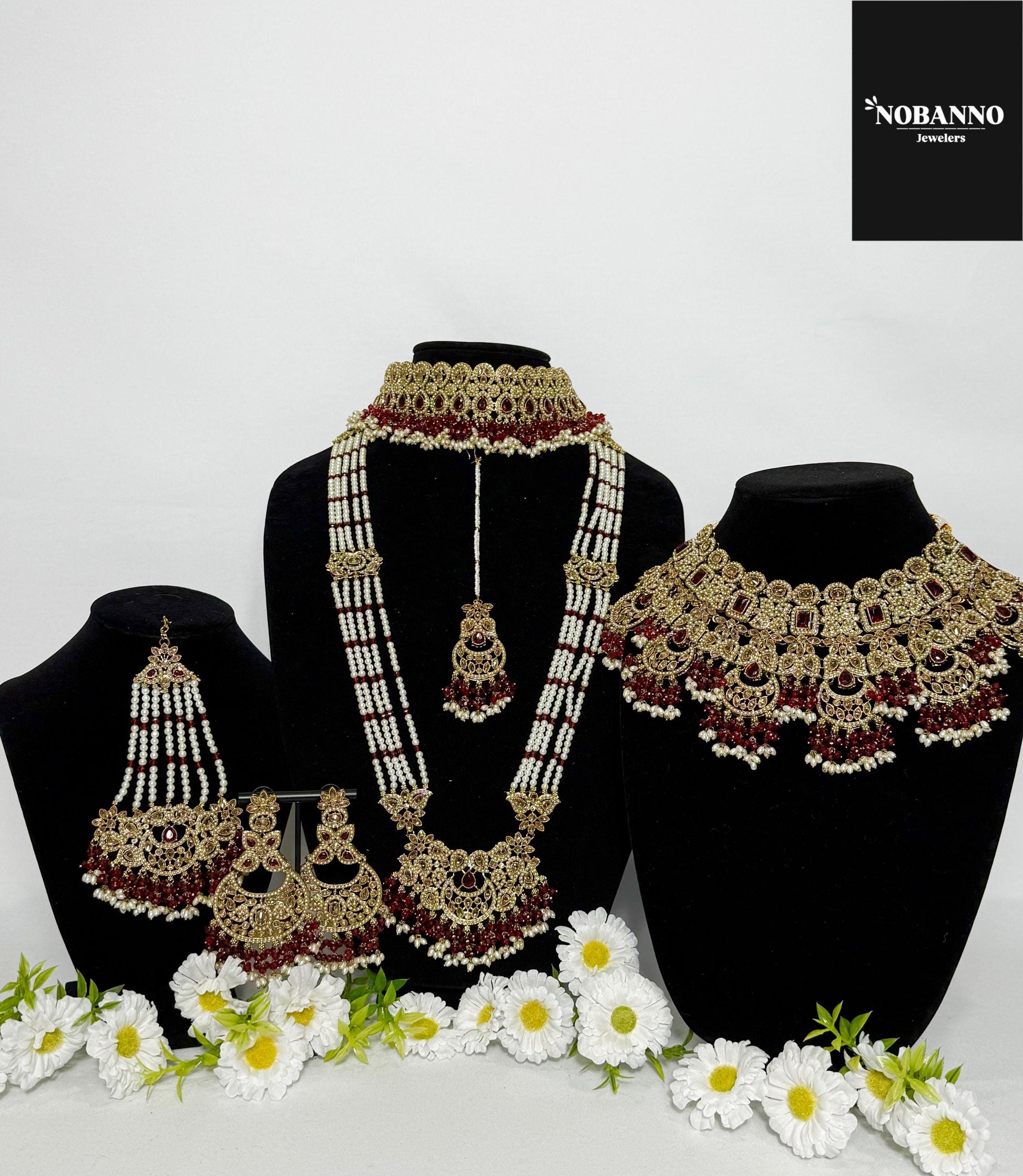 Pristine Handcrafted polki Kundan Bridal set/Indian Full Bridal Jewelry Set/ High Quality Kundan Polki 7 Piece Set