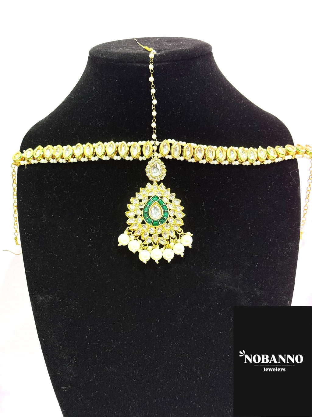 Pristine Handcrafted  Kundan Bridal set/Indian Full Bridal Jewelry Set/ High Quality Kundan 8 Piece Set