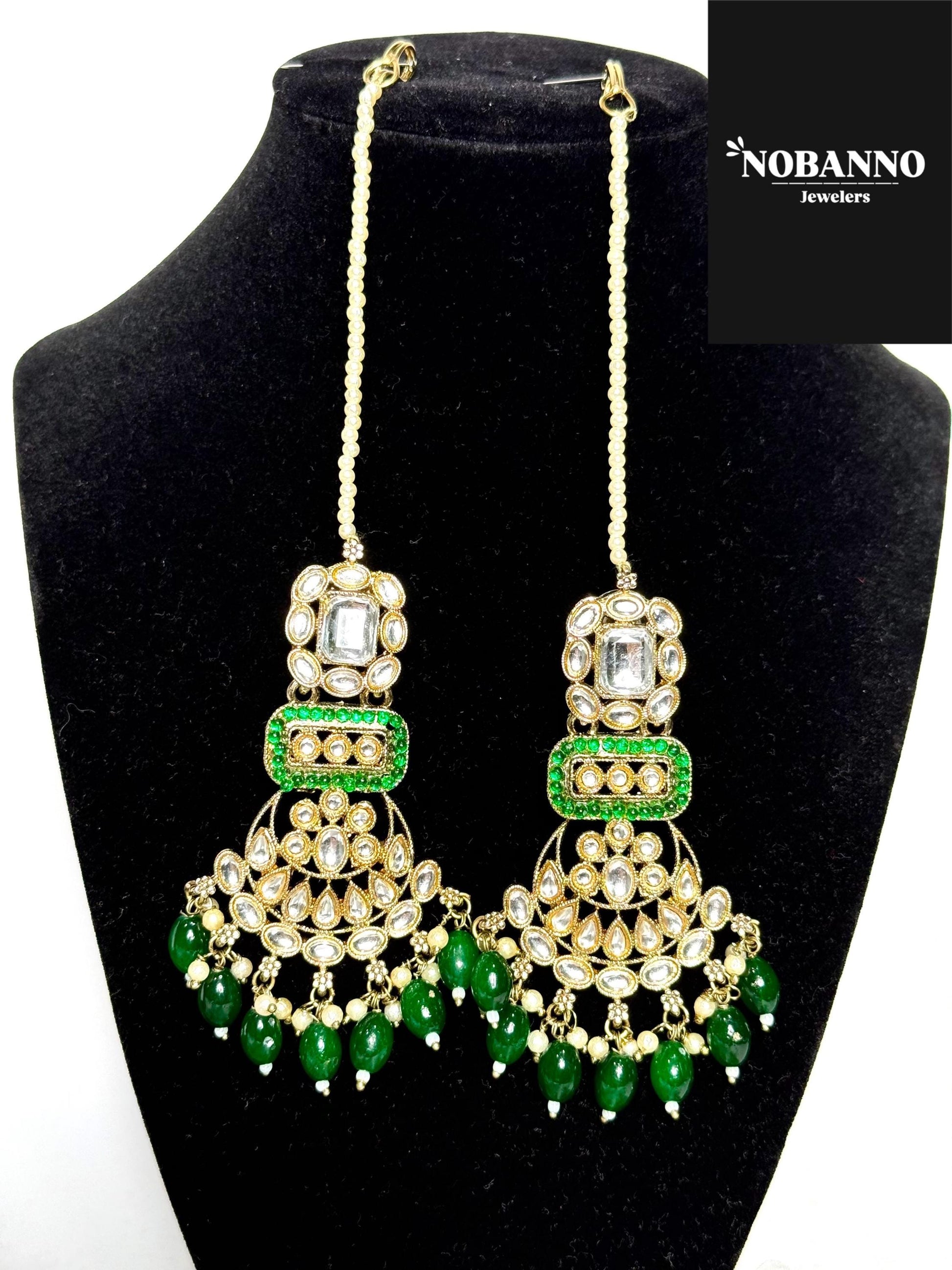 Premium Quality Kundan Jewelry Set/Indian Jewellery/ kundan jewellery/High quality kundon neacklace set.