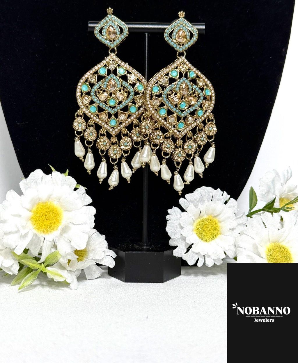 Pristine Handcrafted Polki Kundan Necklace set/Indian  Jewelry Set/ High Quality Kundan 4 Piece Set.