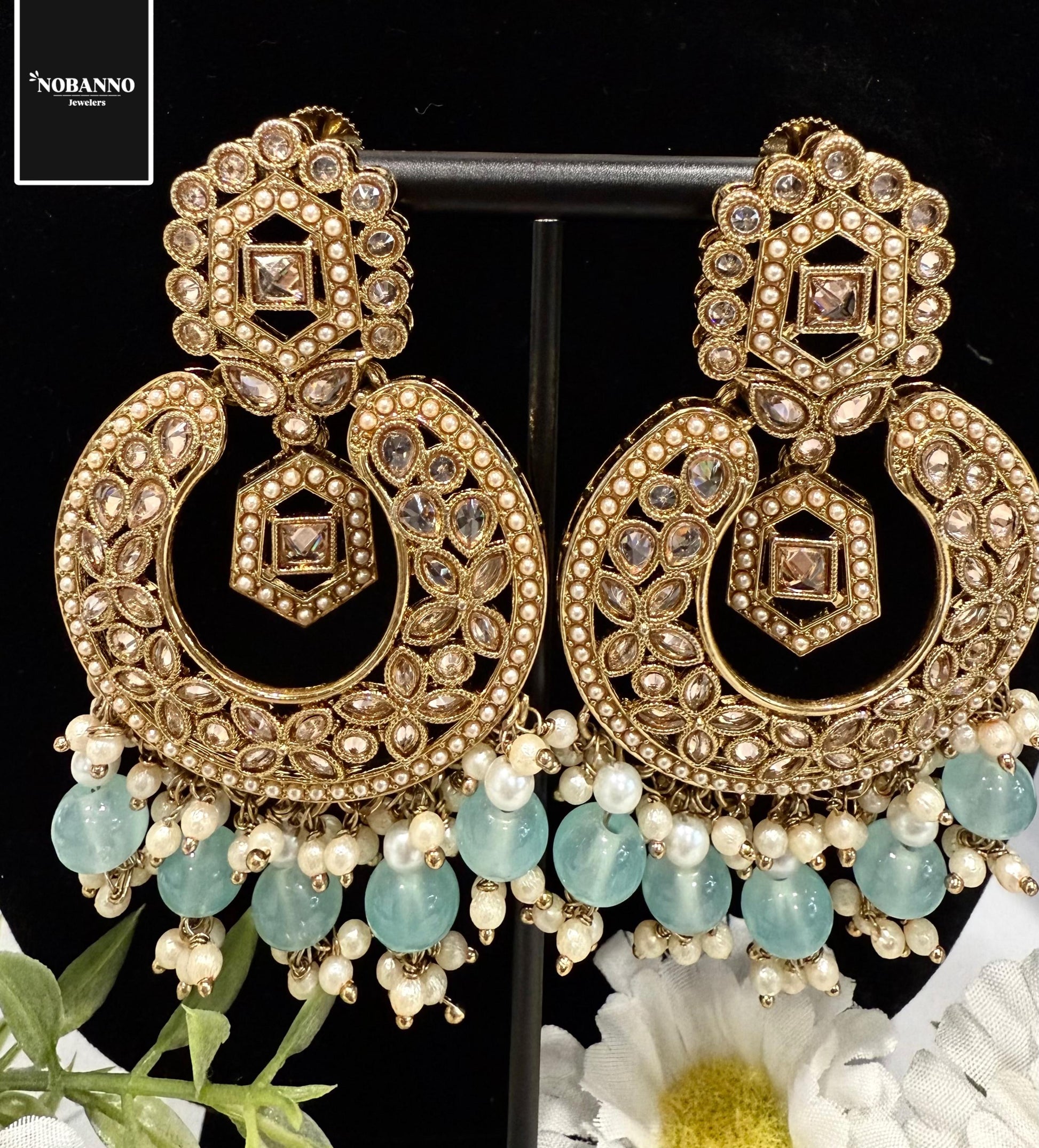 Pristine Handcrafted Kundan Bridal set/Indian Semi Bridal Jewelry Set/ High Quality Kundan Polki 5 Piece Set