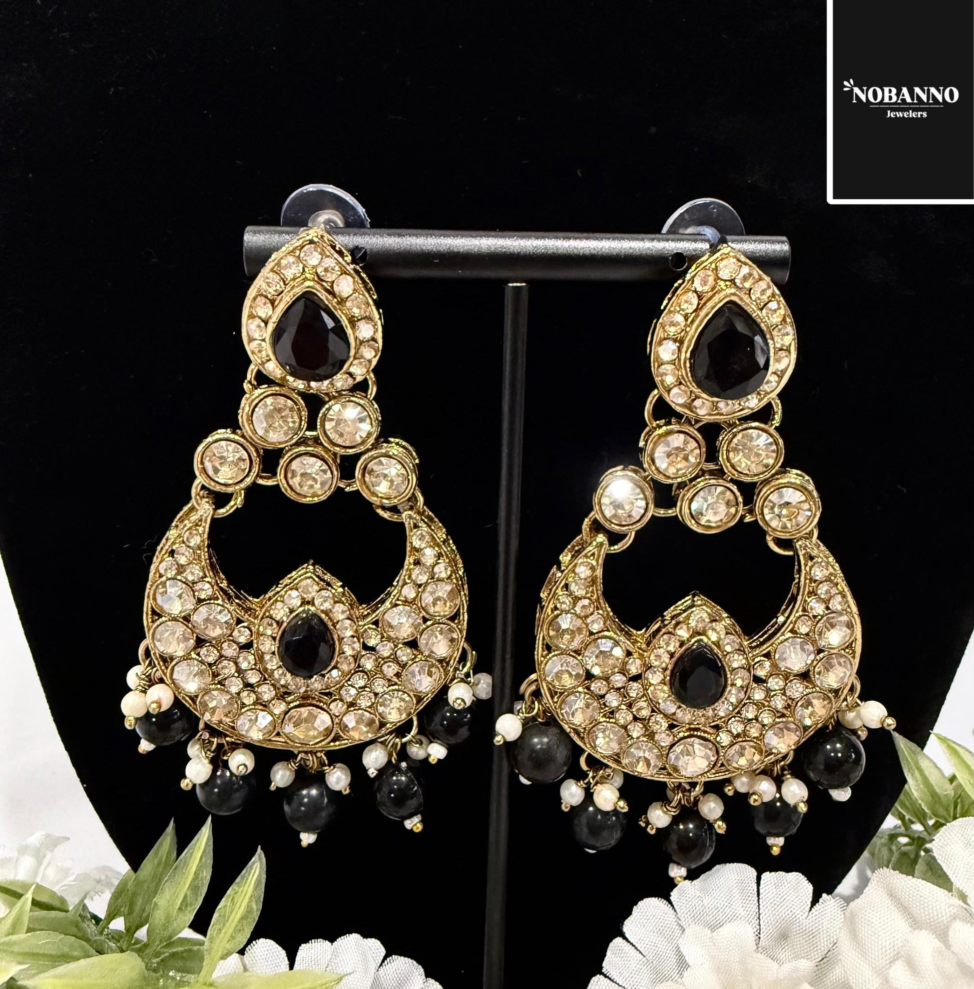 Pristine Handcrafted  Kundan Necklace set/Indian  Jewelry Set/ High Quality Kundan 4 Piece Set